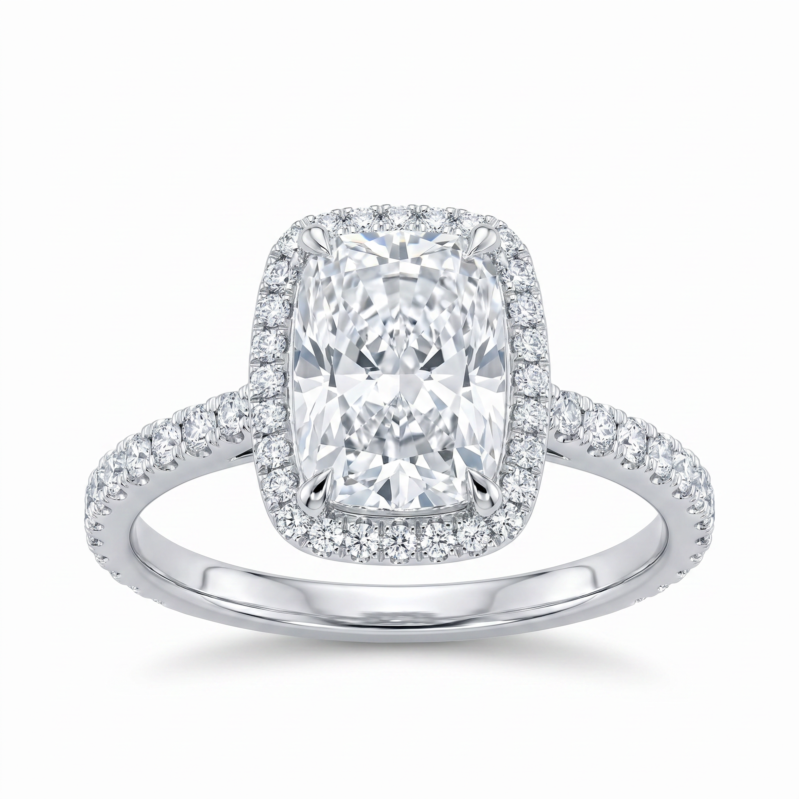 Lab Grown Solitaire Ring LGS186