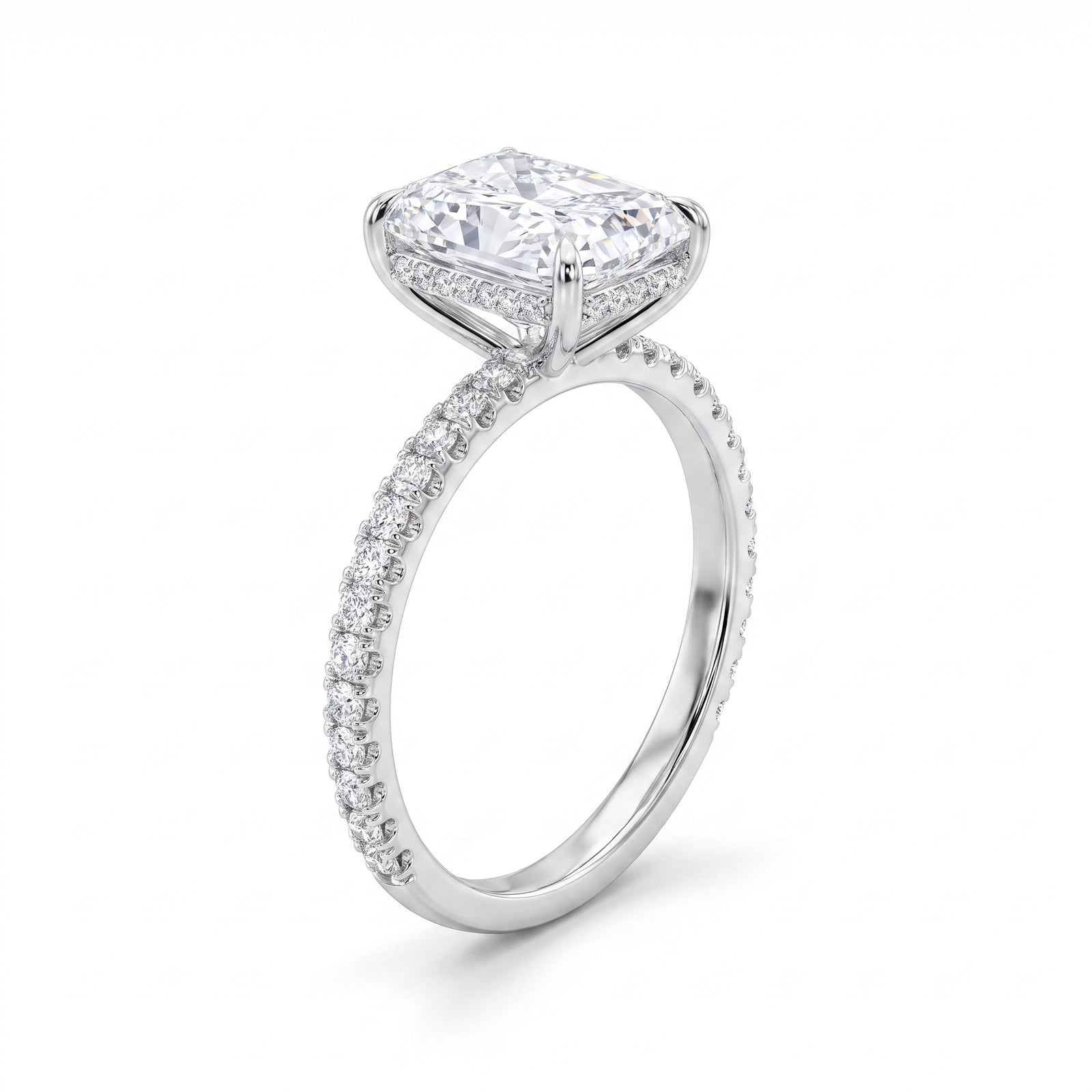 Lab Grown Solitaire Ring LGS197