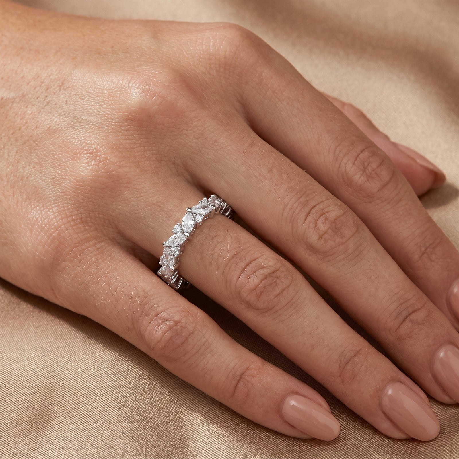 Lab Wedding Ring LWR140