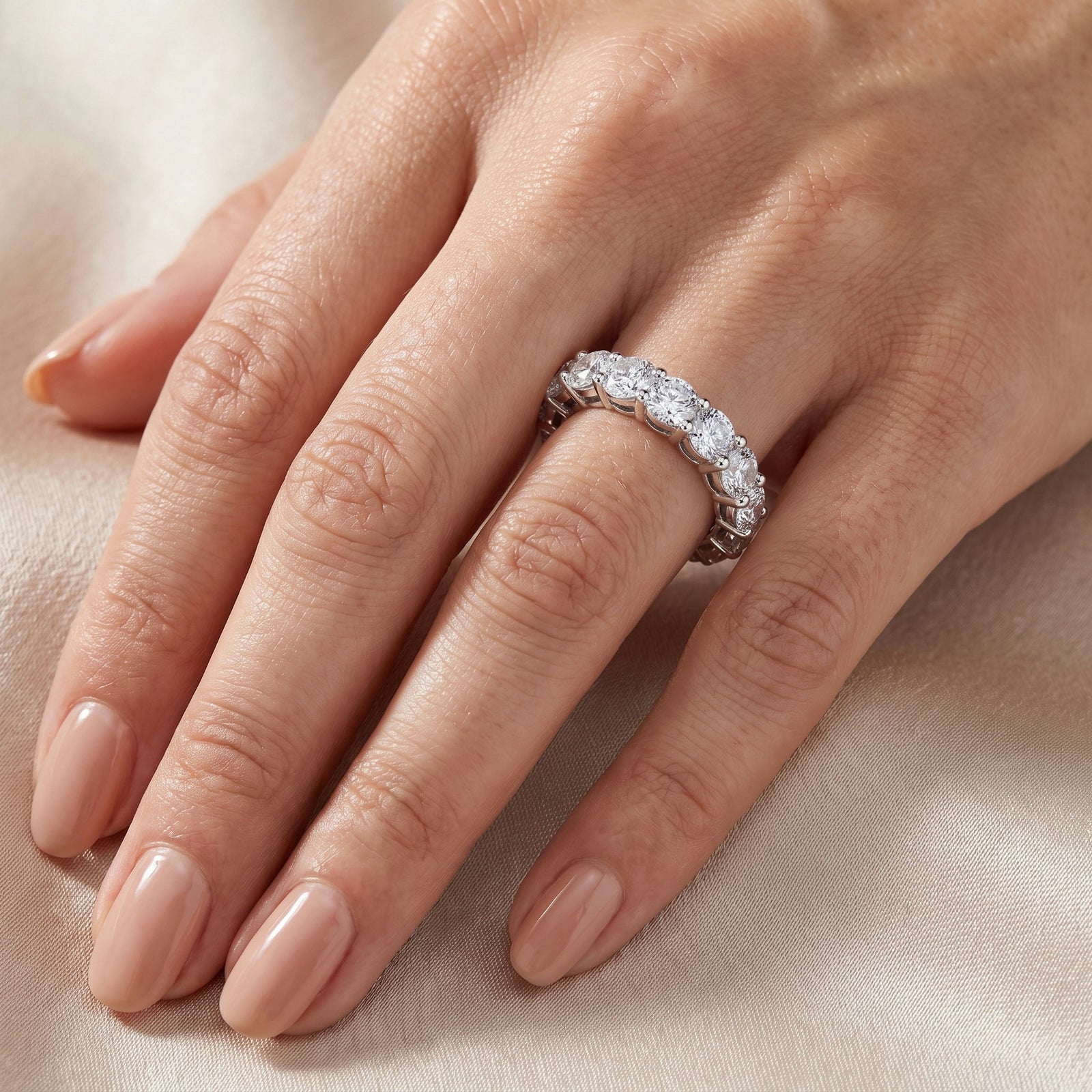 Lab Wedding Ring LWR156