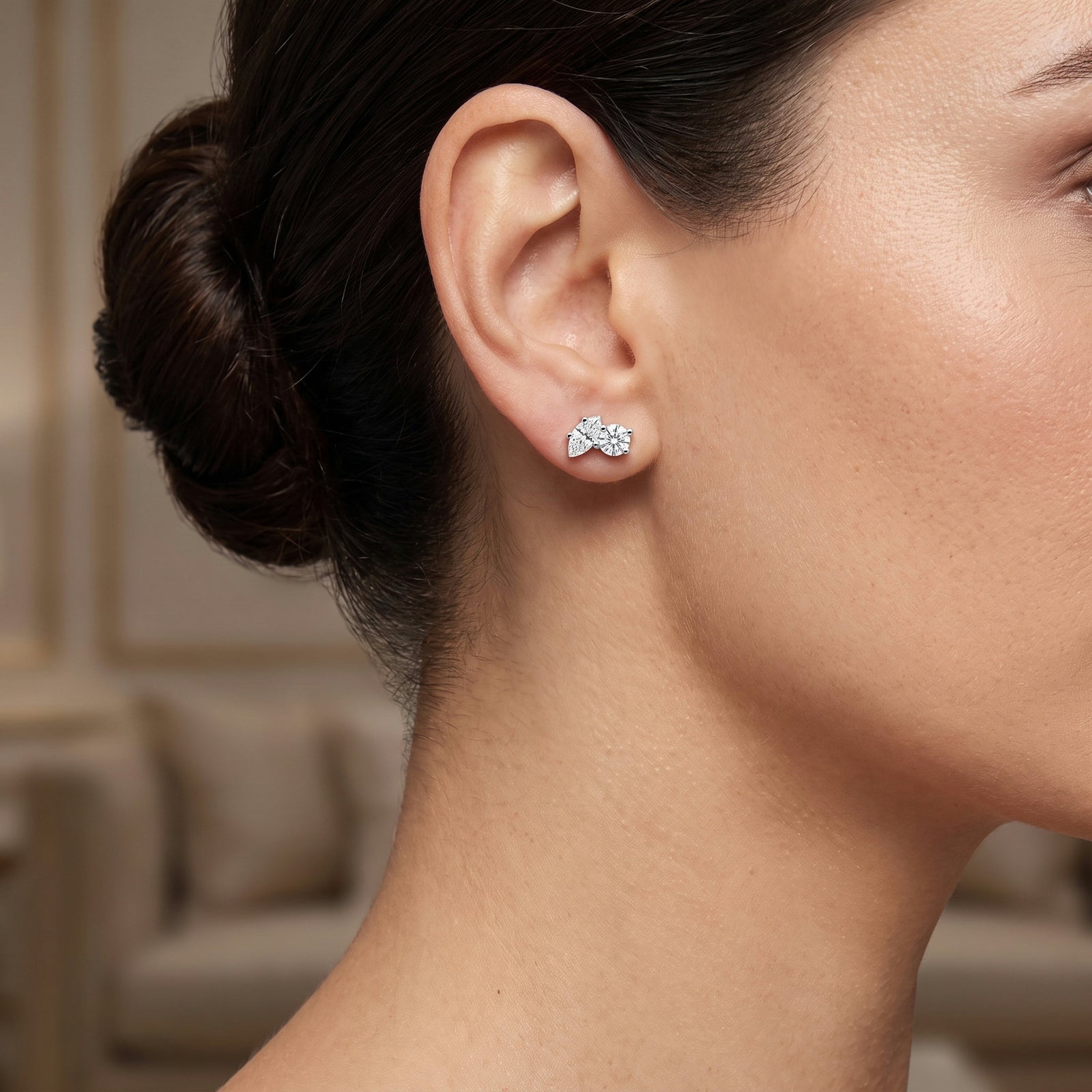 Lab Diamond Earring LDE175