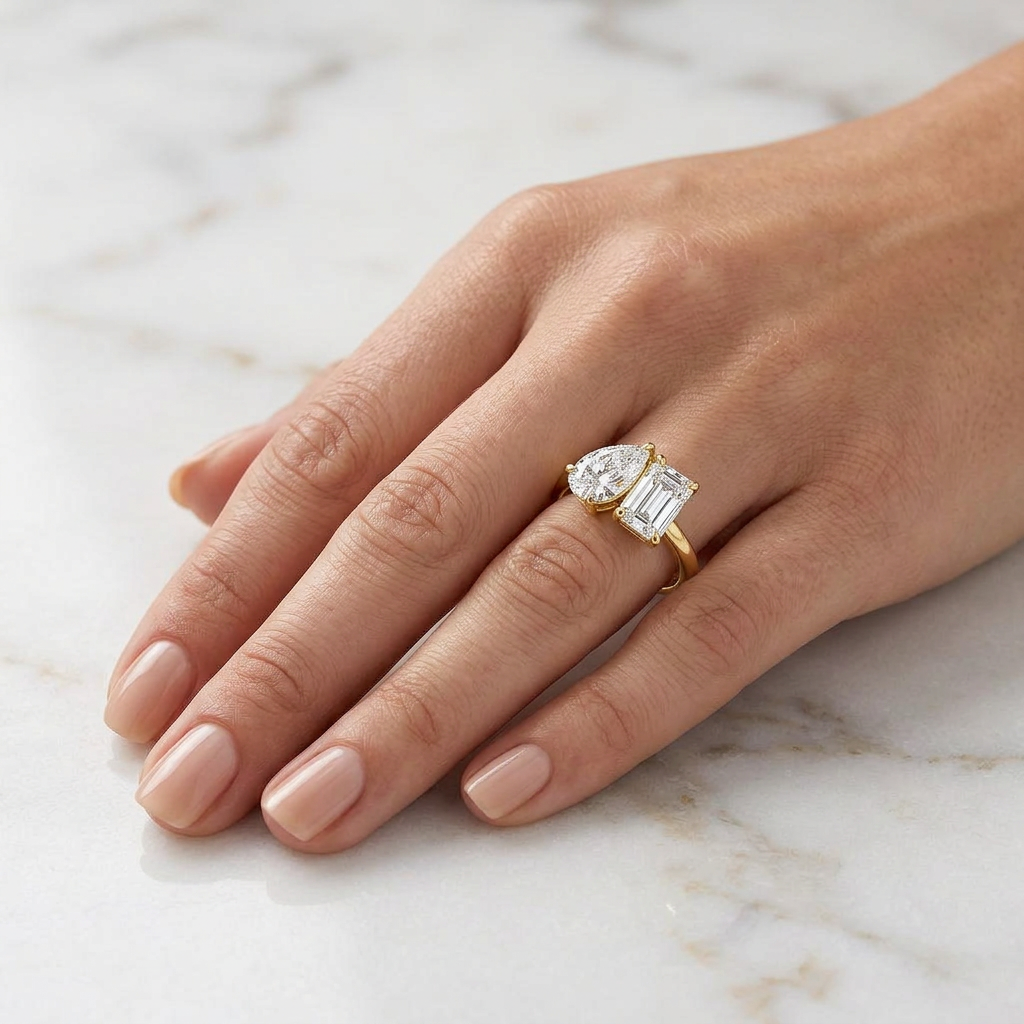 Lab Grown Solitaire Ring LGS174