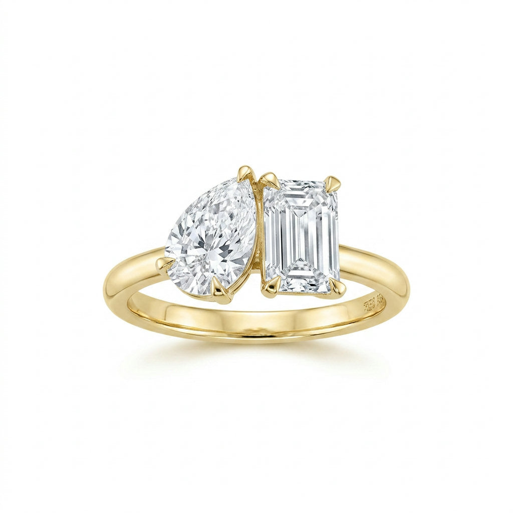 Lab Grown Solitaire Ring LGS174