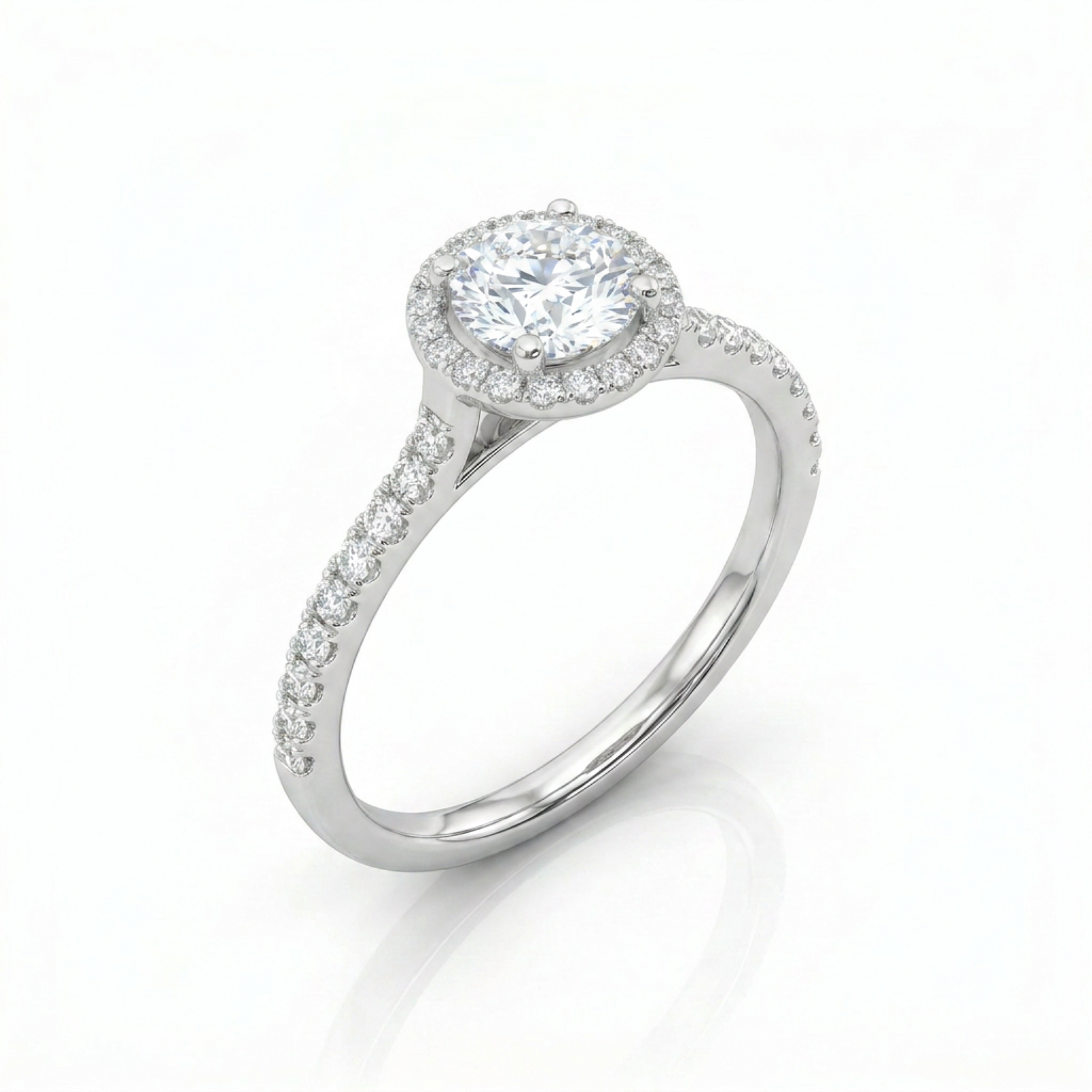 Diamond Solitaire Ring DSL156