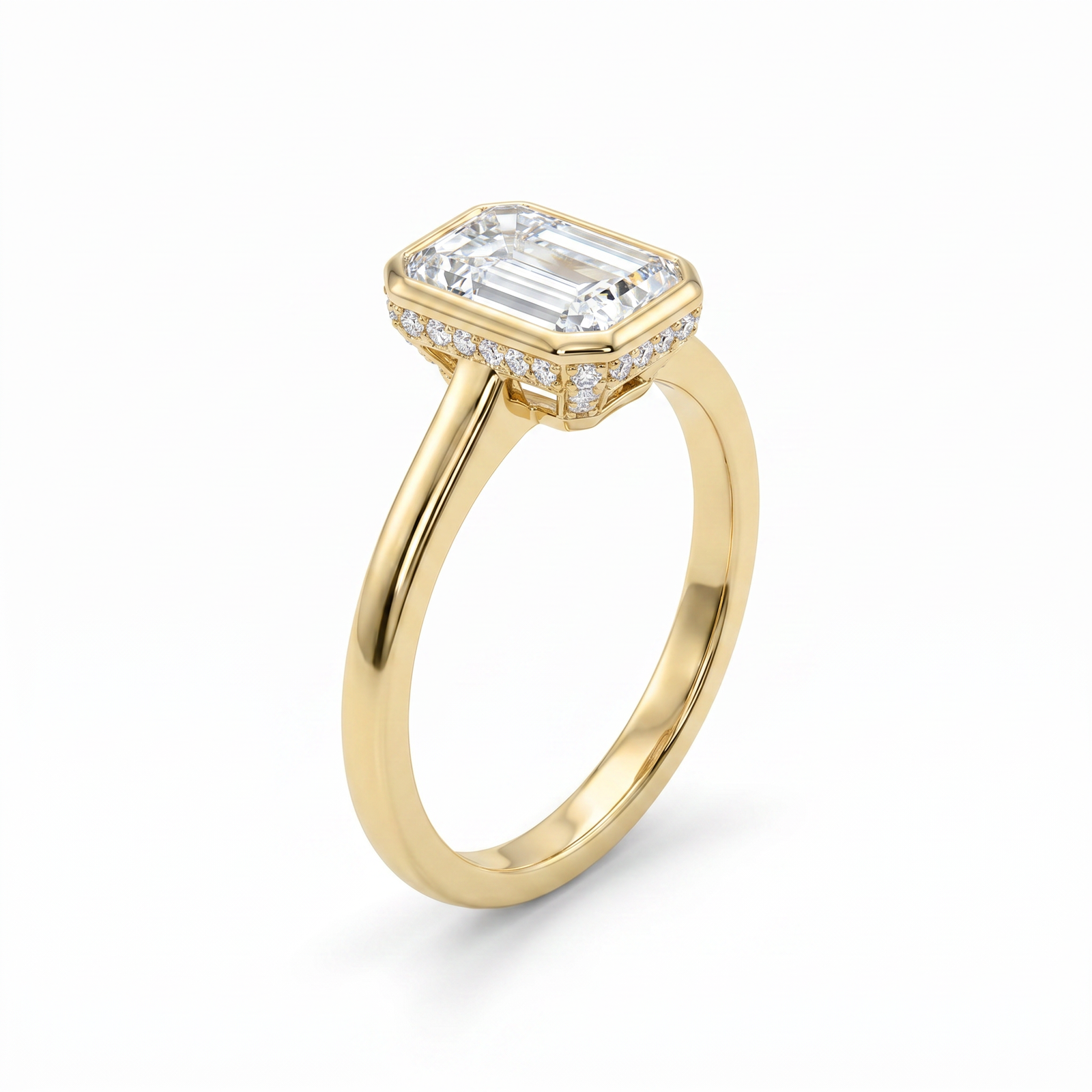 Lab Grown Solitaire Ring LGS185