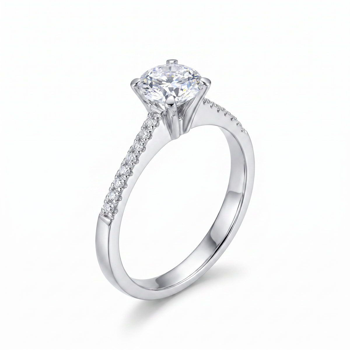 Lab Grown Solitaire Ring LGS155