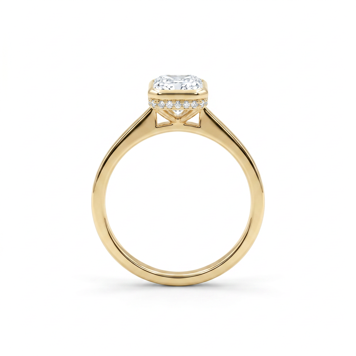 Lab Grown Solitaire Ring LGS185