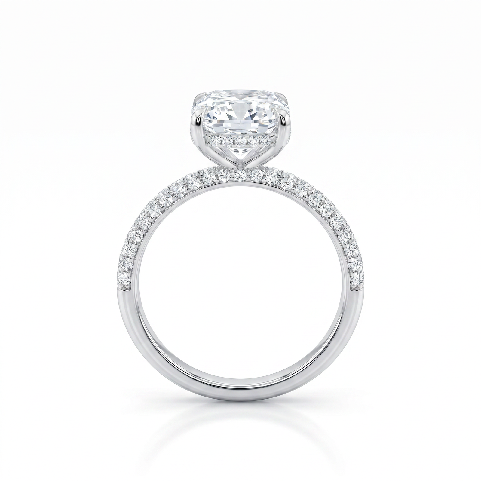 Lab Grown Solitaire Ring LGS166