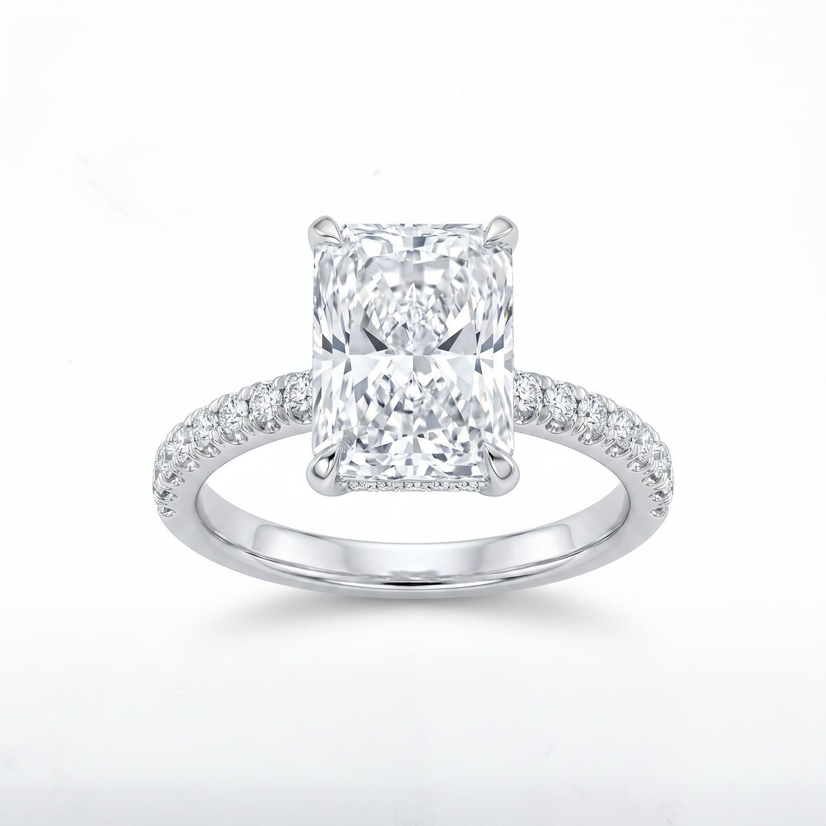 Lab Grown Solitaire Ring LGS166
