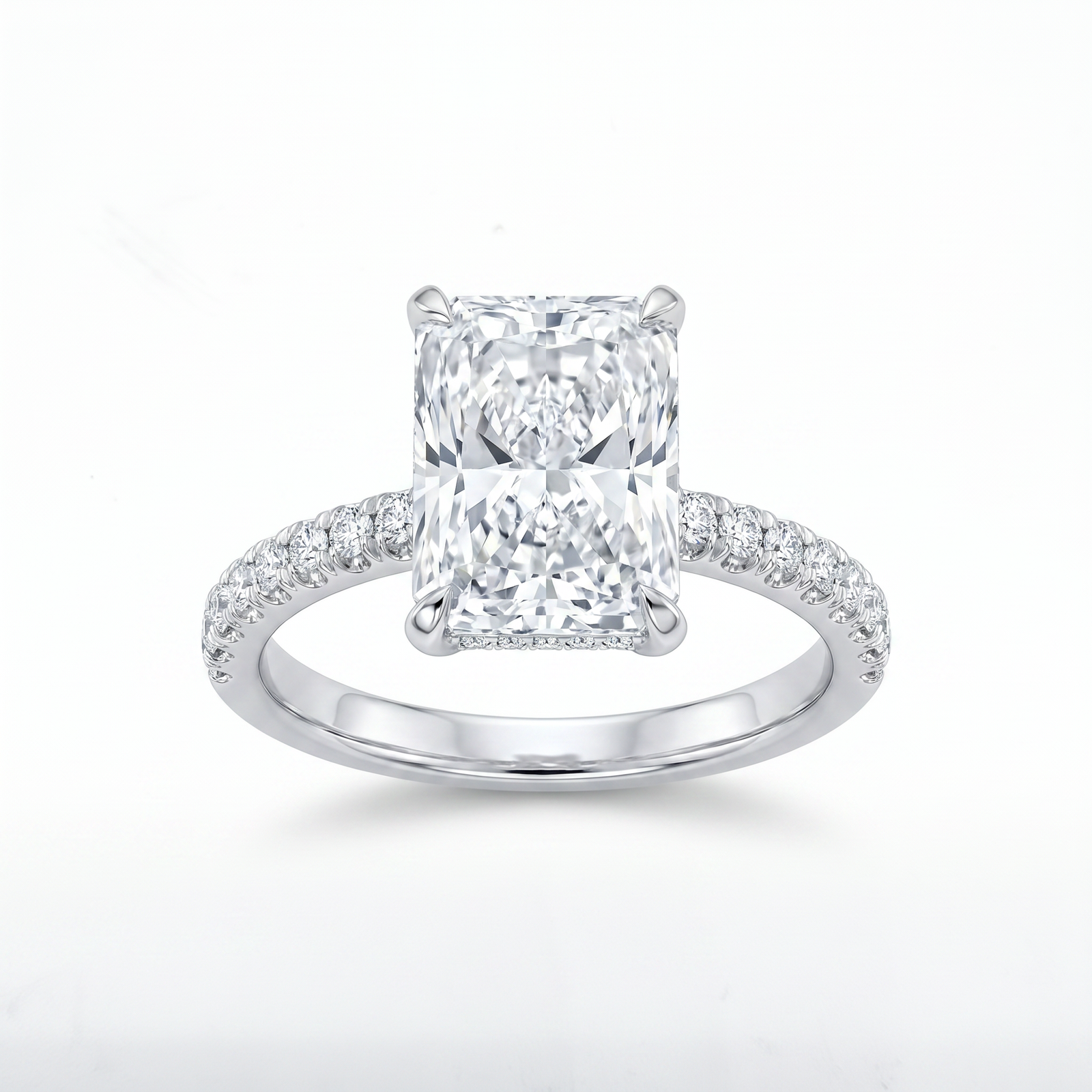Lab Grown Solitaire Ring LGS166