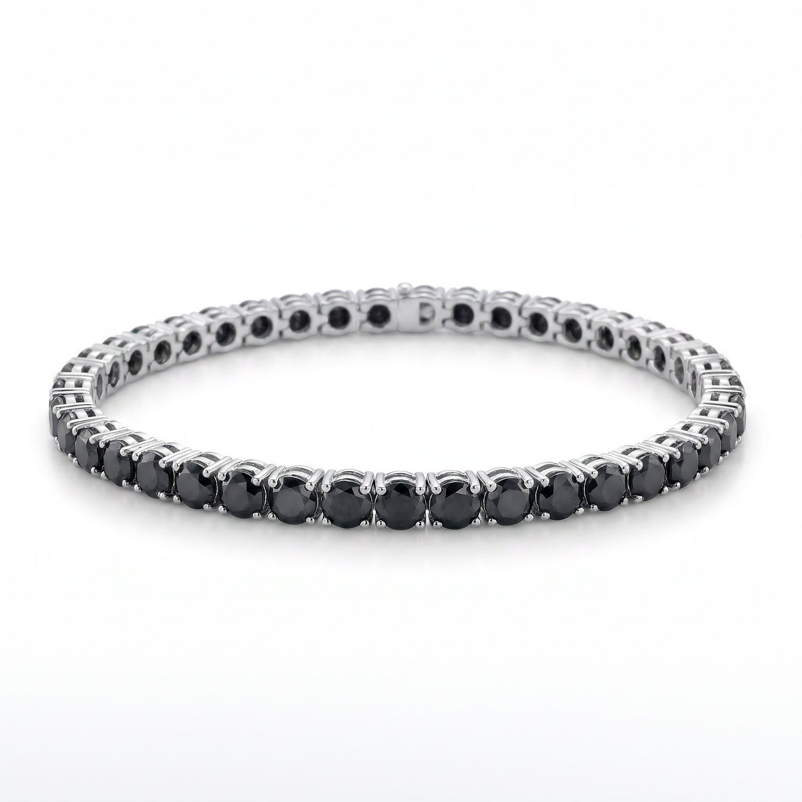 Black Diamond Tennis Bracelet DBR169