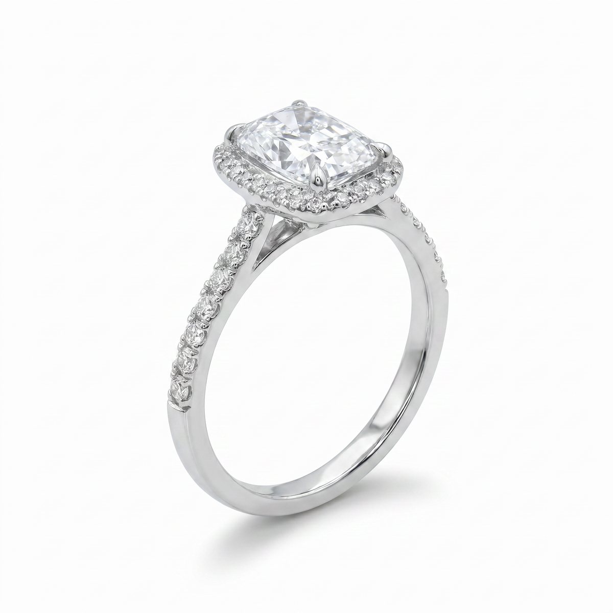 Lab Grown Solitaire Ring LGS186