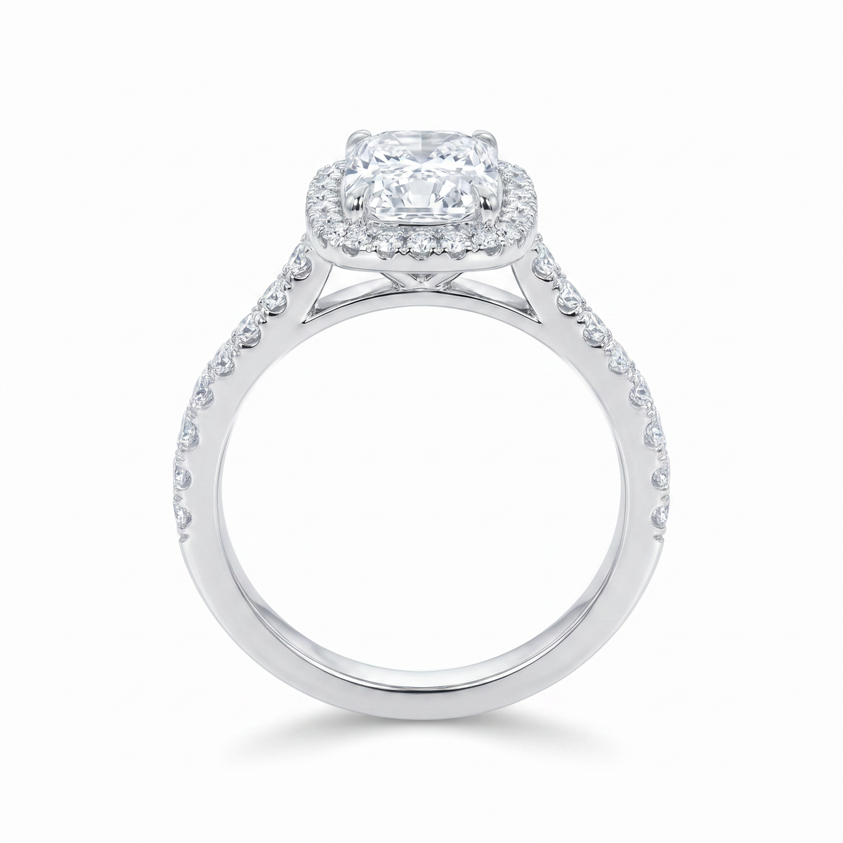 Lab Grown Solitaire Ring LGS186