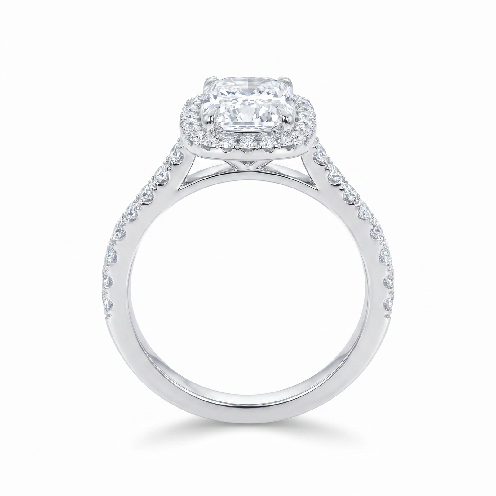 Lab Grown Solitaire Ring LGS186