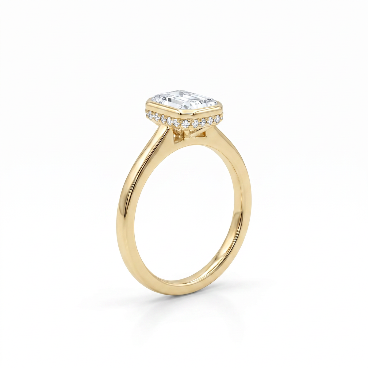 Lab Grown Solitaire Ring LGS185