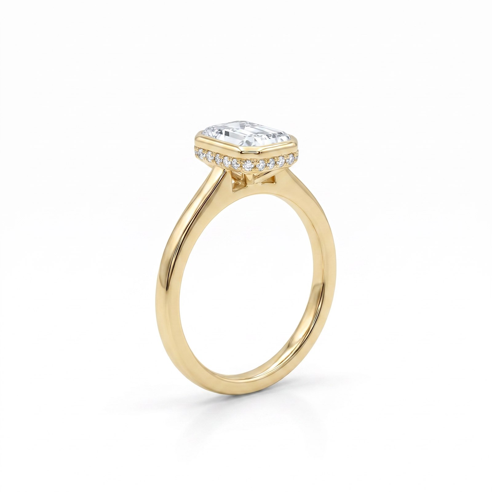 Lab Grown Solitaire Ring LGS185