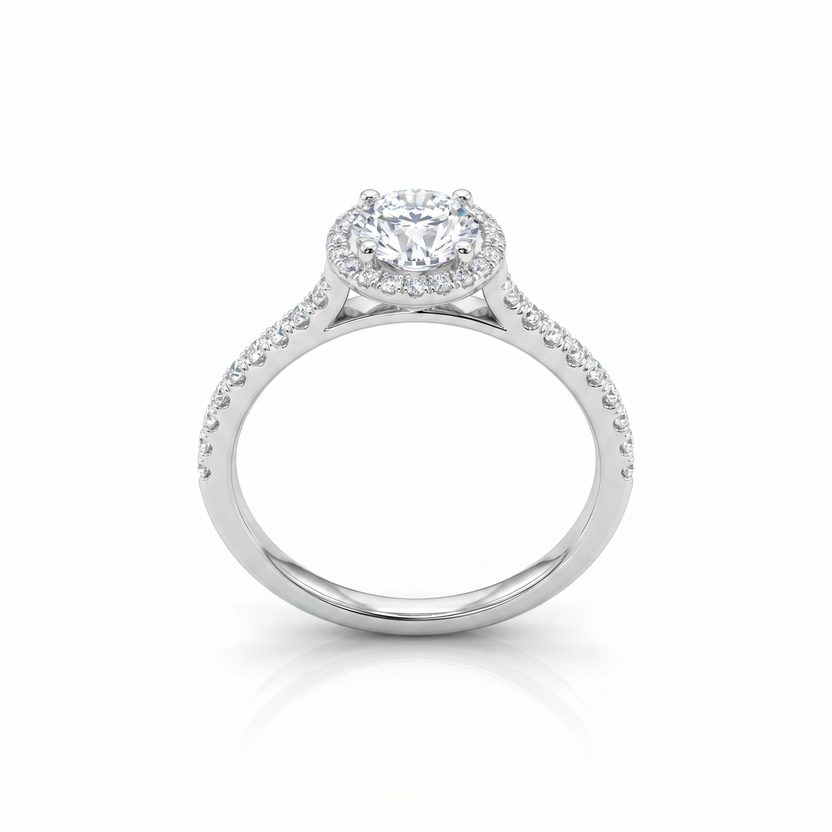 Diamond Solitaire Ring DSL156