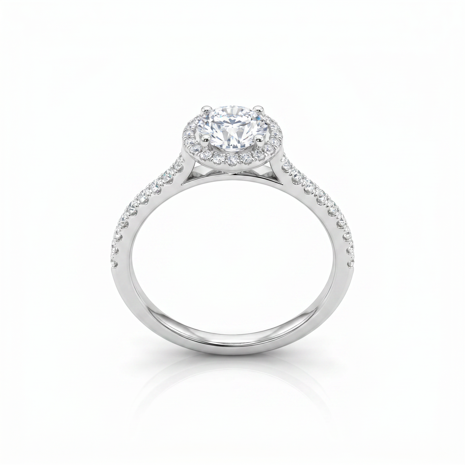 Diamond Solitaire Ring DSL156