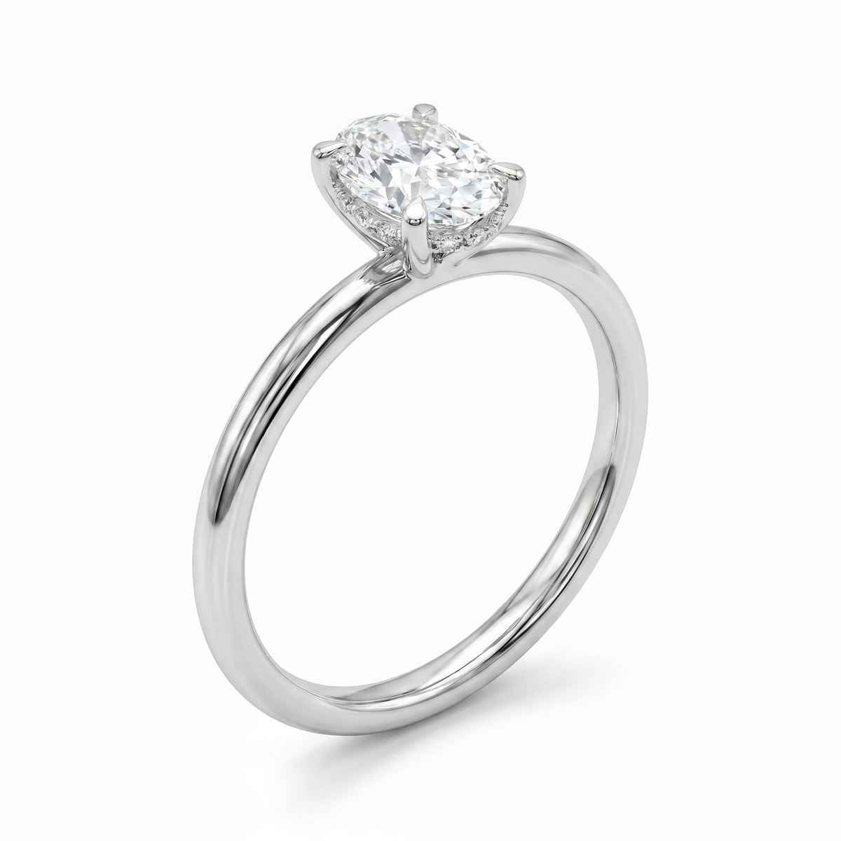 Diamond Solitaire Ring DSL152