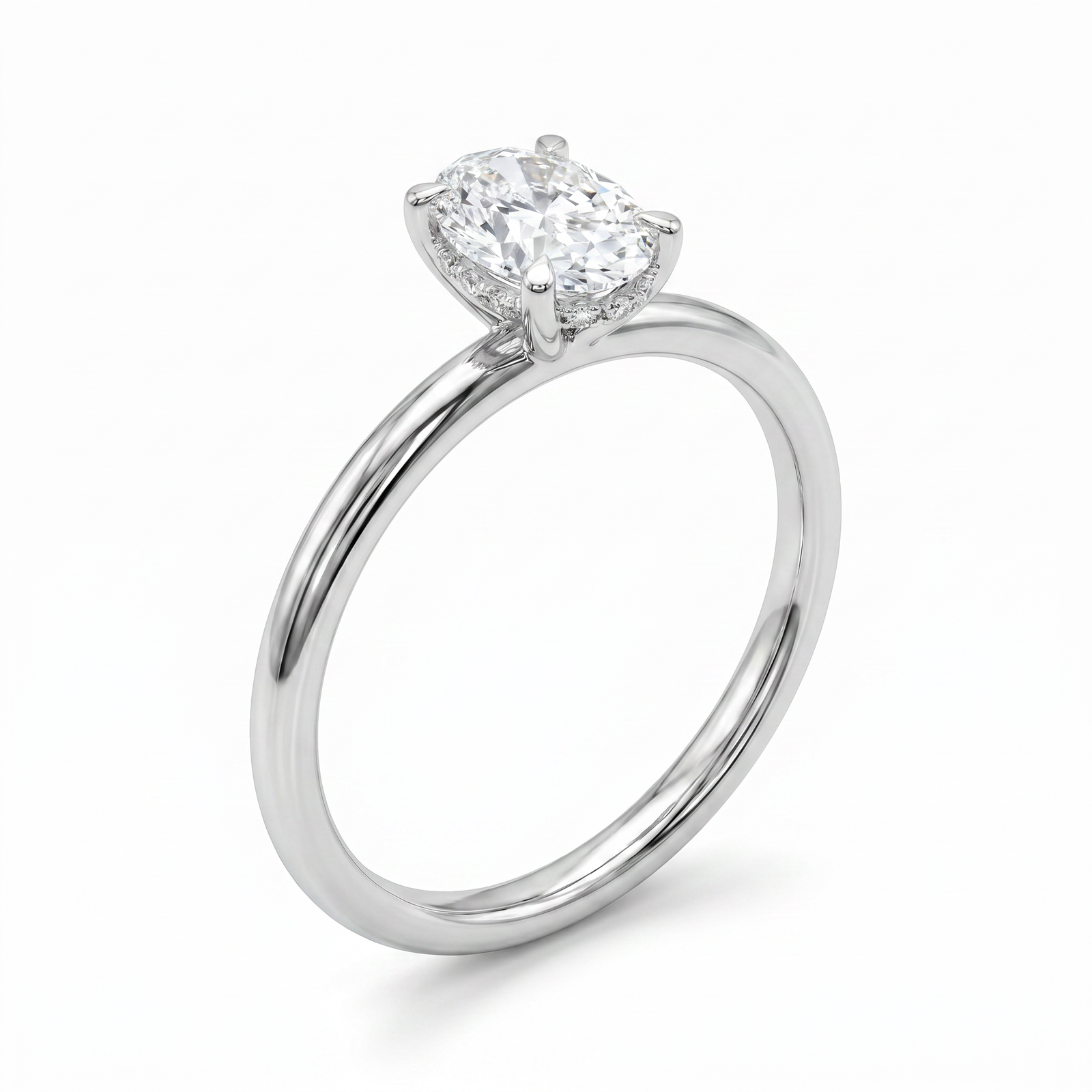 Diamond Solitaire Ring DSL152