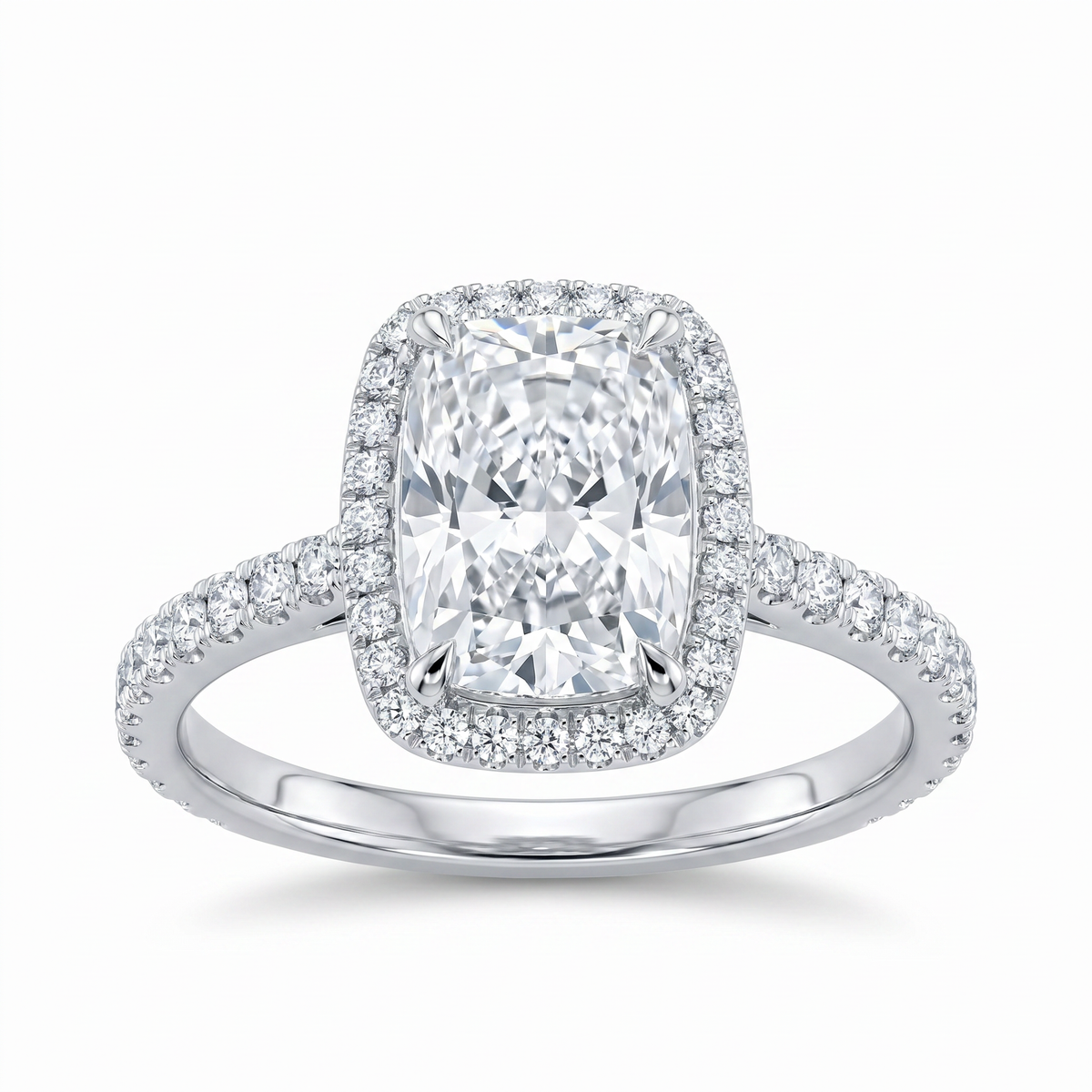 Lab Grown Solitaire Ring LGS186