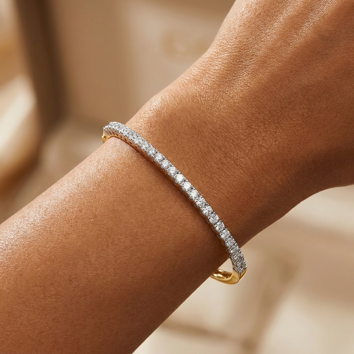 Lab Diamond Bracelet LDB135