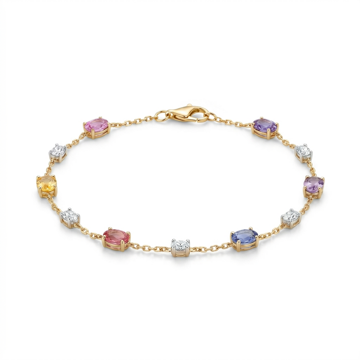 Lab Diamond Bracelet LDB123