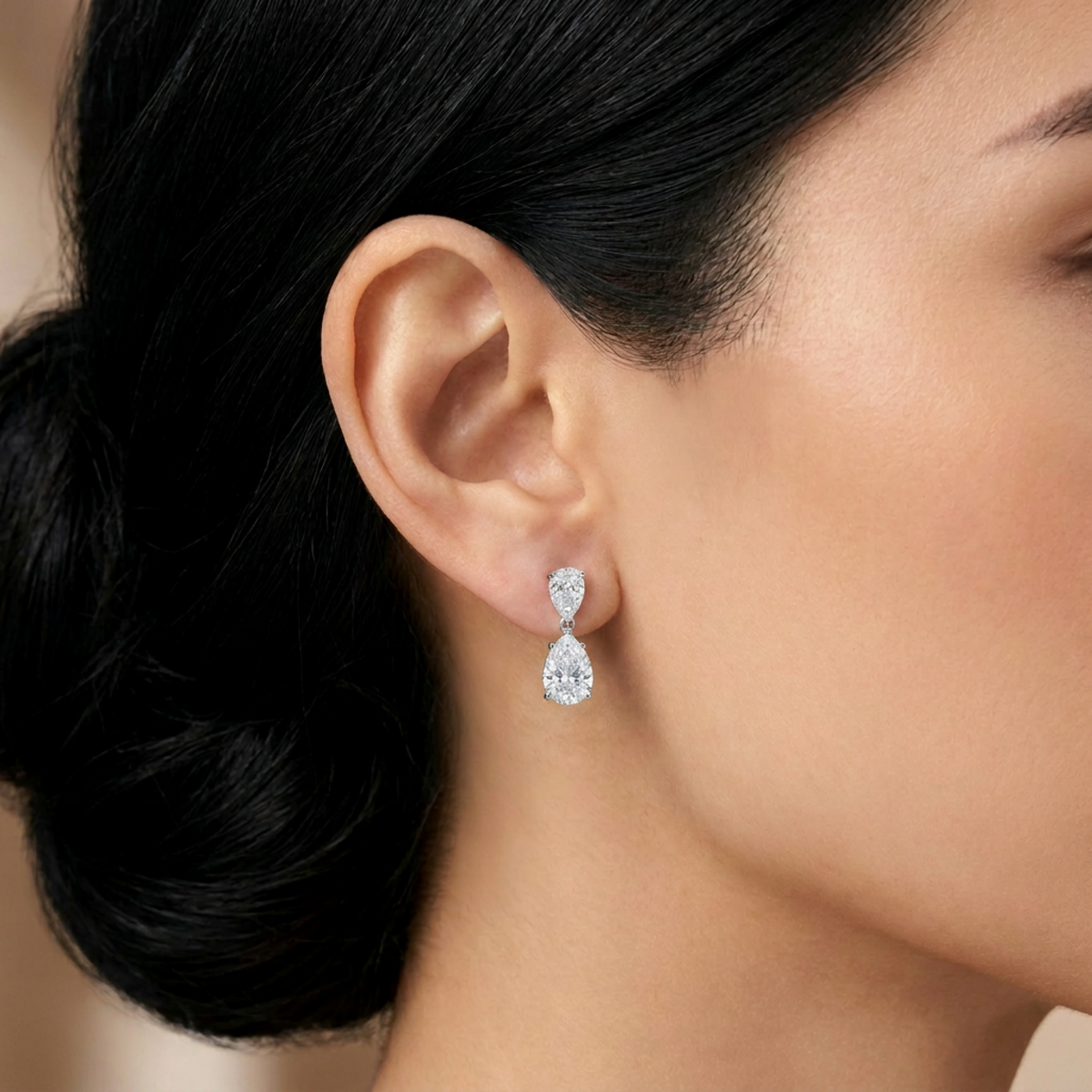 Lab Diamond Earring LDE142