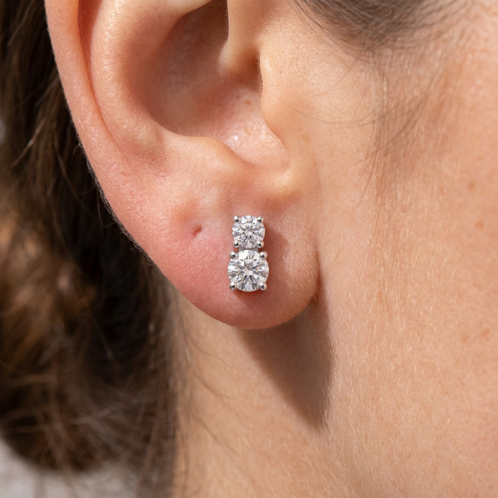 Lab Diamond Earring LDE115