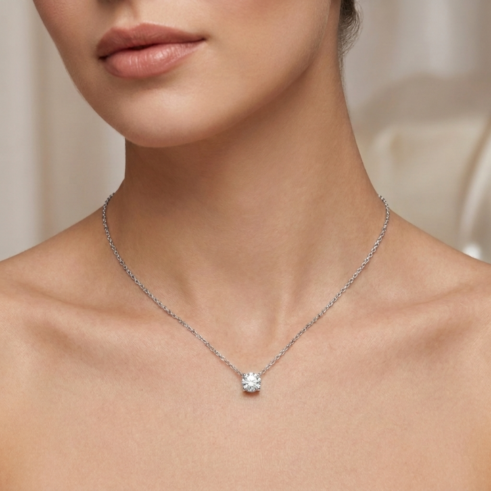 Lab Diamond Necklace LDN135