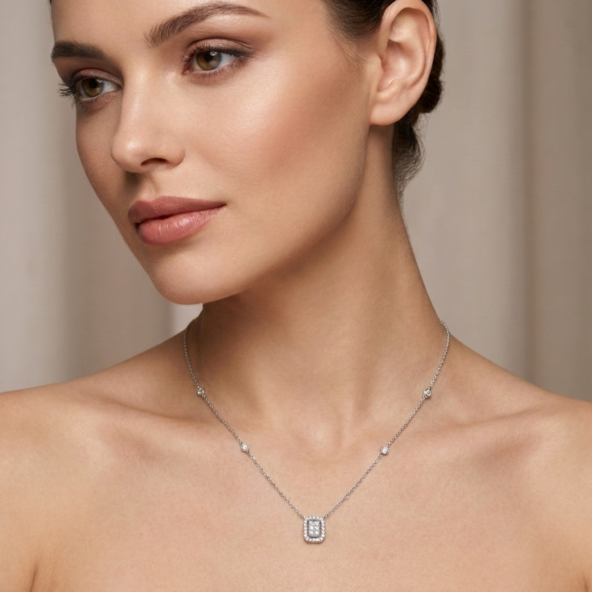 Diamond Pendant DPE117